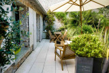 Terrasse chambre Triple Confort Hôtel de Biencourt