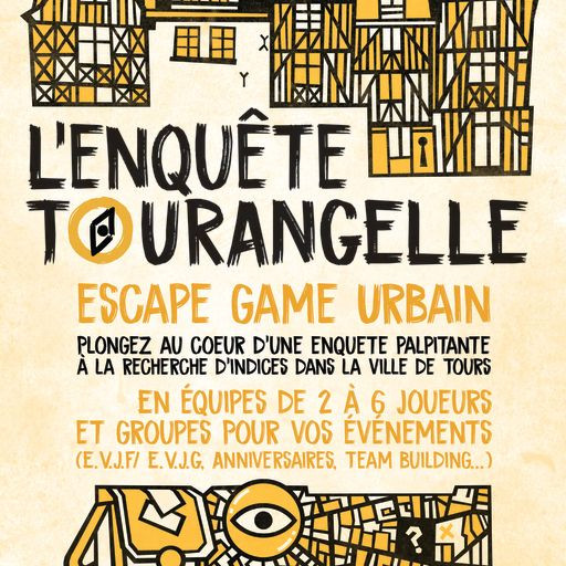 Escape game urbain, l'Enquête tourangelle