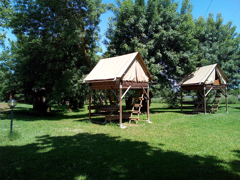 Camping les Terres de Belle Rive - Candes-Saint-Martin