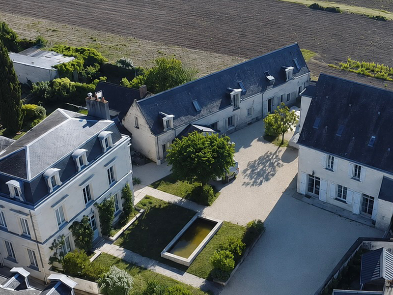La Dixmeresse vue aérienne - © Charles Johnson La Dixmeresse vue aérienne