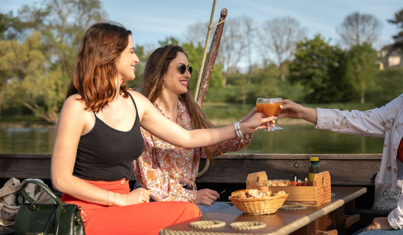 Balade Apéro sur la Loire vers l'Abbaye de Marmoutier