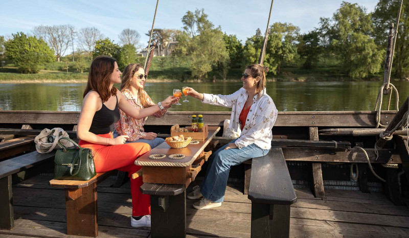 Balade Apéro sur la Loire vers l'Abbaye de Marmoutier